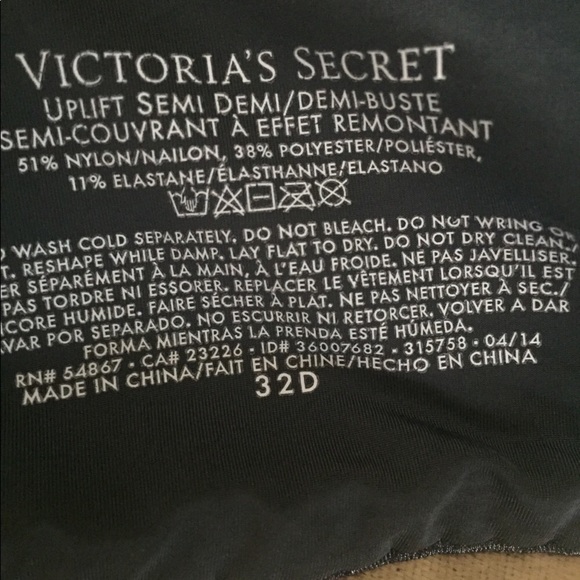 Victoria’s Secret Uplift Semi Demi 32D - Picture 3 of 7